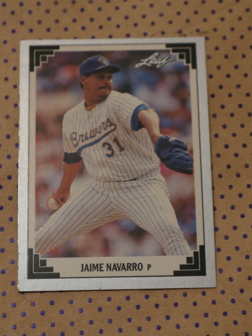 Jaime Navarro #409 Baseball Card